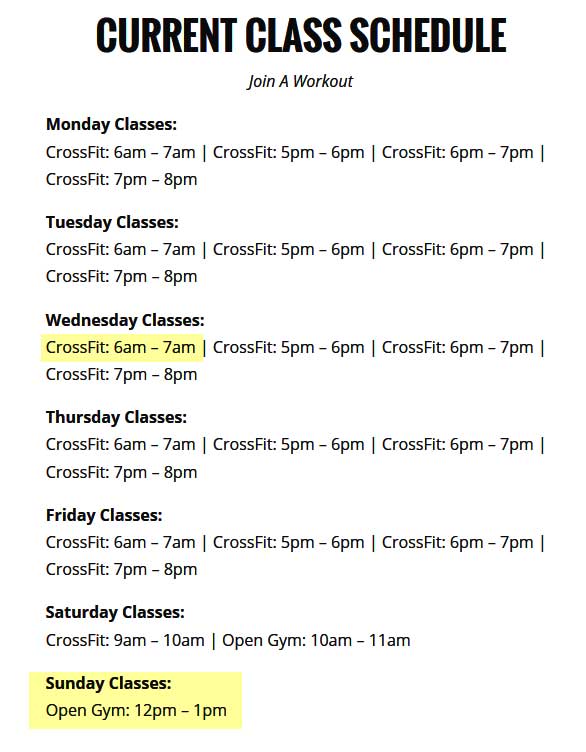 CrossFit Classes In Phoenix